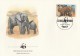 Ouganda 1983 - FDC WWF" - Timbres Yvert & Tellier N° 316 à 319. - Uganda (1962-...)