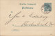 Germany Reichspost Postal Stationery Ganzsache Entier 5 Pf. WERDAU 1890 To REICHENBACH (2 Scans) - Cartes Postales