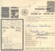 Serbia-Banat. II WW. German Ocupation 1943. The Sarca (Secanj) Waybill To Belgrad-Topcider. - Serbia