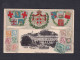 Italie - Genes - Genova - Palazzio Doria ( Belle Carte Gaufree Embossed Timbres Blasons Guggenheim & Co) - Genova