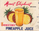 Pineapple Juice Label - Mount Elephant - Advertise - China - China