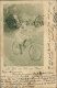 CYCLISME / VELO - "All Heil Vom Fels Zum Meer" - Femme Sur Une Bicyclette Dans Un Jardin - Cyclisme