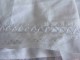 Delcampe - Chemise/culotte En Coton Blanc  Très Fin Brodée Et Dentelle Main Petite Taille TBE Année 1900 - Biancheria Intima
