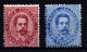 A2988) Italien Italy Mi.38A Und 40A Ungebraucht Ohne Gummi Unused W/ Gum - Mint/hinged