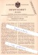 Original Patent - La Societe Diligeon & Co. à Paris , 1898 , Boîte De Vitesses Pour Véhicules Automobiles !!! - KFZ