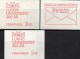 Uni Lund 1968 Schweden 605/6 In HBl.44/MH 17 I+II ** 7€ Siegel Mit Text Ad Utrumque Bloc Ms Se-tenant Booklet Bf Sverige - Variétés Et Curiosités