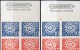 Uni Lund 1968 Schweden 605/6 In HBl.44/MH 17 I+II ** 7€ Siegel Mit Text Ad Utrumque Bloc Ms Se-tenant Booklet Bf Sverige - Plaatfouten En Curiosa