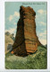 OE2/  1910 Monument Rock Echo Canyon Utah, Gorham Kansas Postmark To Larned Kansas - Monument Valley