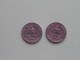 1980 P & 1980 D - Quarter Dollar ($) Washington KM 164a ( Uncleaned / For Grade, Please See Photo ) !! - 1932-1998: Washington