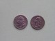 1995 P & 1995 D - Quarter Dollar ($) Washington KM 164a ( Uncleaned / For Grade, Please See Photo ) !! - 1932-1998: Washington