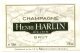 Etiquette Champagne    Reims LOT De 3  Henri HARLIN  A  VOIR  !!!!!!! - Autres & Non Classés