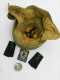 CASQUE De SAUT PARACHUTISTE + PATCH 11° D.P. + EPAULETTES LEGION + INSIGNE BERET PARA - Cascos