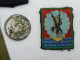 Delcampe - CASQUE De SAUT PARACHUTISTE + PATCH 11° D.P. + EPAULETTES LEGION + INSIGNE BERET PARA - Casques & Coiffures