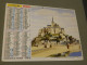 Calendrier 1995 - EYRELLE - La Rochelle - Le Mont-Saint-Michel - Dessin De Guy CHAVANIS - Groot Formaat: 1991-00