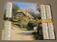 Calendrier 1996 - OBERTHUR - Cottage Anglais - Combloux - Photo PICTOR - Grossformat : 1991-00