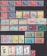 = Série De 44 Timbres Avec Mentions Ou Sigles Europa Neufs Gommés - 1962