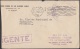 1954-H-19 US. 1954. SOBRE DE CORREO OFICIAL URGENTE. DIA DE LAS NACIONES UNIDAS. NA DAY SPECIAL CANCEL. - Covers & Documents