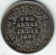 @Y@    British India 2 Annas 1890  B    (  2826) - Inde
