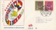 Delcampe - Collection De 19 Lettres Europa FDC De 1956 à 1966 + 4 Cadeaux Europa. Cote Env. 120 € - Collections