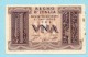 UNA LIRA / 1 LIRA - IMPERO (MB) - Regno D'Italia – 1 Lire