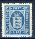 ##K1001. Denmark 1917. Officials. Michel 13. MH(*). - Service