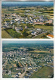 LA POMMERAIE 49 - Vue Generale Aérienne De La Nouvelle Cité - Petit Lot De 2 CPSM CPM GF - Maine Et Loire - Autres & Non Classés