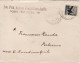 ROMA / PALERMO - Cover_Lettera 8.11.1947 " ASSEMBLEA COSTITUENTE " + Tondo " Camera Dei Deputati A.P. " Lire 10 Isolato - 1946-60: Marcophilie