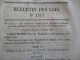 Bulletin Des Lois N° 1313. 21/06/1846. Chemins De Fer Dijon à Mulhouse, Orléans à Vierzon, Nîmes à Montpellier - Zonder Classificatie