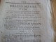 Bulletin Des Lois N° 1154 17 Novembre 1844. Postes Timbres Franchises,  Pages 757 à Pages 962. 205 Pages - Ohne Zuordnung