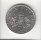 GRAN BRETAGNA 1983  - 5 PENCE - 5 Pence & 5 New Pence