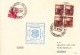 STORIA POSTALE-CONVEGNO FILATELICO INTERNAZIONALE-MERANO-24- 26/SETTEMBRE/1949--VEDI-L OOK -ZIE RETRO- 2 SCAN - Events & Commemorations