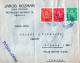 CARTOLINA POSTALE PUBBLICITARIA- LESNA TRGOVINA-JAKOB ROZMAN-SPEDITA A MILANO-10-11-1931 - Covers & Documents