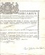 CORSE AJACCIO ACTE DE BAPTEME DE 1773  BEAU CARTOUCHE ! - Documents Historiques