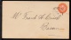 1891-1895. Stamped Envelope. 3 CENTS Red. Total Issued 15.000. Watermark Type III. Bott... (Michel: FACIT FK 8) - JF1036 - Danish West Indies