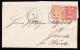 1868. TOFTLUND 8 9 68 On Small Cover To Gaarde Pr. Warde With ½ + 1 GROSCHEN NORDDEUTSC... (Michel: ) - JF107435 - Lettres & Documents