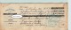 Document Du 18/12/1897 Houillères D'Ahun - 23 Creuse - Scans Recto-verso - Lettres De Change