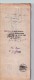 Document Du 18/12/1897 Houillères D'Ahun - 23 Creuse - Scans Recto-verso - Lettres De Change