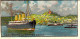 Gelaufen 1906 GRUSS Vom SULLBERG HAMBURG BLANKENESE * BISMARCKSTEIN * SCHIFF Augusta VICTORIA Litho Lithographie 3292 - Blankenese