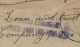 BELGIQUE - LETTRE D UN MILITAIRE INTERNE AU PAYS BAS POUR LONDRES  1915    A VOIR - Cartas & Documentos