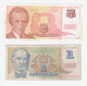 Banknote From Yugoslavia 1, 5 Dinara 1994( P-145, 146) - Yugoslavia