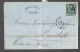 FRANCE 1870 N° 45 Obl. S/Lettre Entiére GC 2602 Nantes - 1870 Emission De Bordeaux