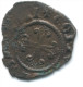 MILANO SECONDA REPUBBLICA DENARO CON SANT' AMBROGIO 1447 - 1450 - Monete Feudali