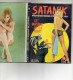 SATANIK-Roman-Photos Pour Adultes - Policier-érotique (n° 14 ) Le Masque De La Mort - Schwarzer Roman