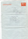 1977 AUSTRALIA  Used Aerogramme Red Jetliner Issue 25c Value FOLDED Contains CAPEX Correspondence - Aerogramme