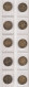 J01 FRANCE 1922-1926 Domard 50 C Lot De 5 Pièces De Monnaie / Coin / Münze Bronze - Sammlungen