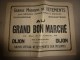 Vers 1900 Image D'EPINAL Réclame De  AU GRAND BON MARCHE 32 X 24,5cm : LA MORALE D'UN MAUVAIS COUP - Pubblicitari