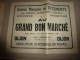 Vers 1900 Image D'EPINAL Réclame De  AU GRAND BON MARCHE 32 X 24,5cm : LES PILULES DU DIABLE - Pubblicitari