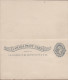 Carte Avec Réponse Payée Reine Victoria 1 Cent Gris Défaut Au Verso Intérieur Très Beau - 1860-1899 Reinado De Victoria