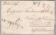 Heimat VD LE SENTIER Langstempel 18578-07-03 Vorphila Nach Genf - ...-1845 Prephilately