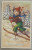 CPA Litho Illustrateur Coloprint Grand Chien Humanisé Faisant Ski Skis Clin Oeil  Voyagé  1951 - Animaux Habillés